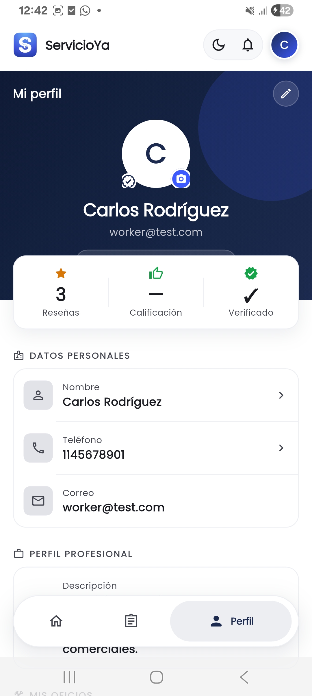 Modo oscuro y una experiencia impecable